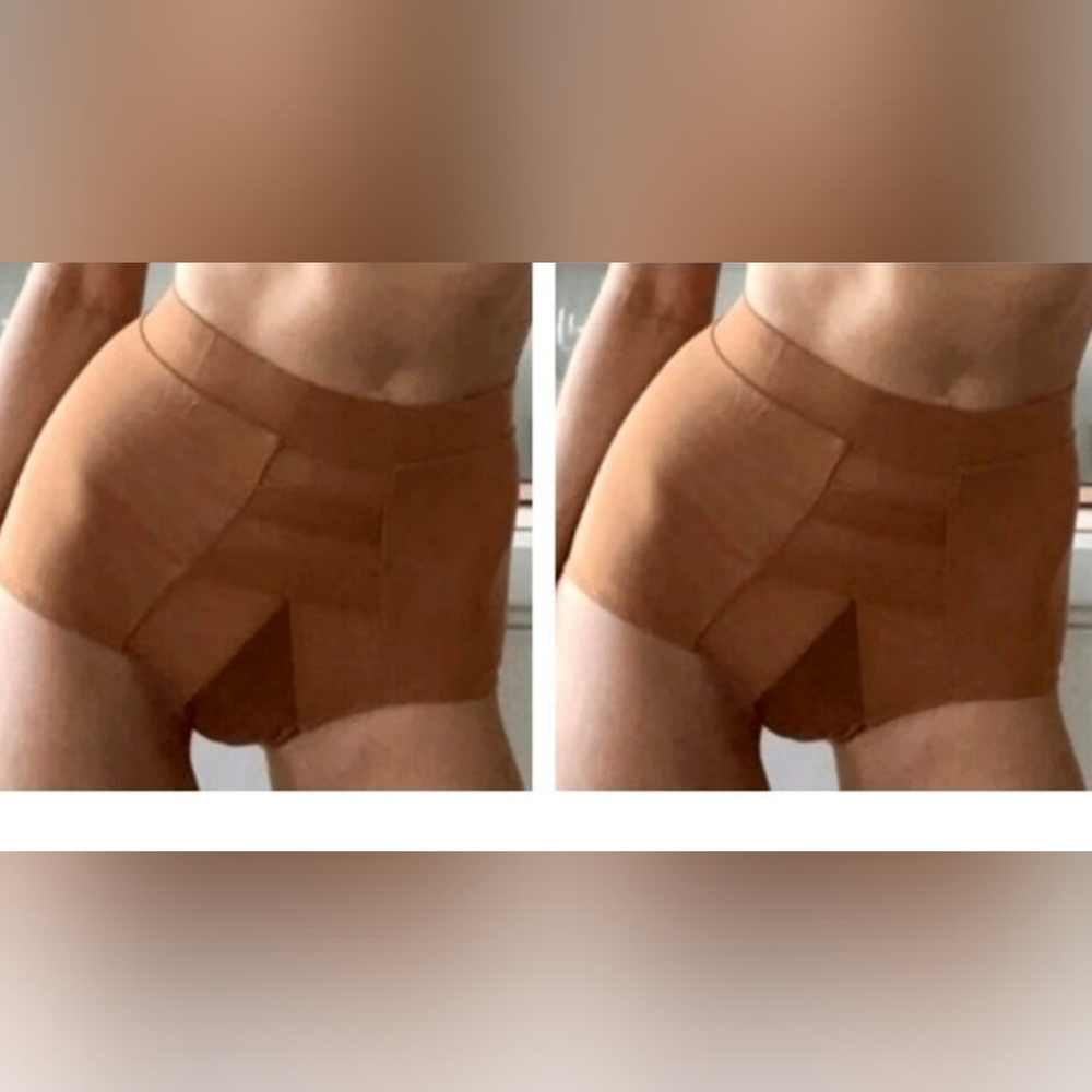 NWT We are HAH Brown Sugar High Waisted Vintage Style Panty Size Medium